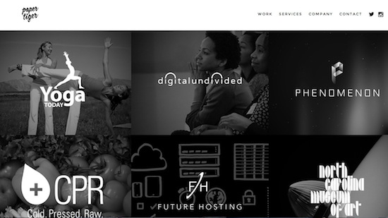 優秀的全屏網站設計欣賞