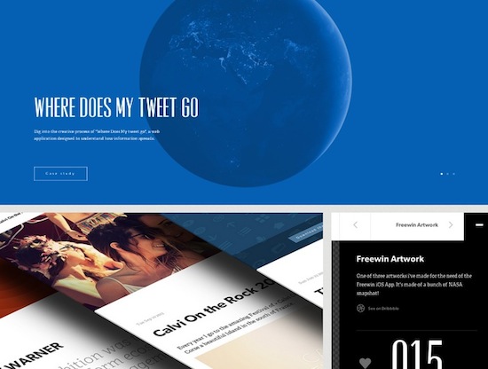 優秀的全屏網站設計欣賞