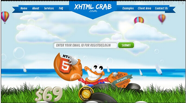 妙趣橫生的卡通風格網站建設賞析