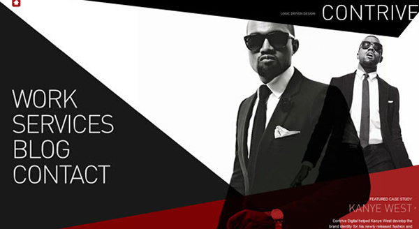 網站建設中不對稱元素的設計技巧