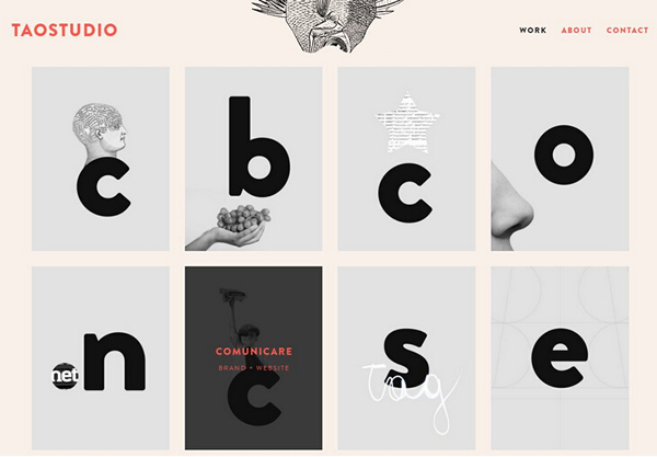 八個精美的字體排版網站設計賞析