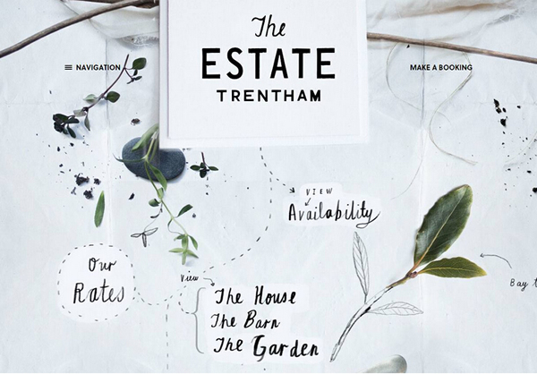 八個精美的字體排版網站設計賞析