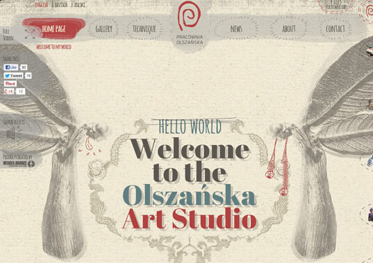 酷站分享之帶插畫元素的網站建設賞析