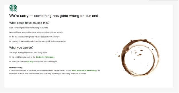 10個充滿創意的404頁面網站建設欣賞