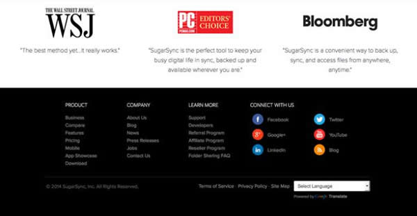 網站建設的頁腳設計技巧