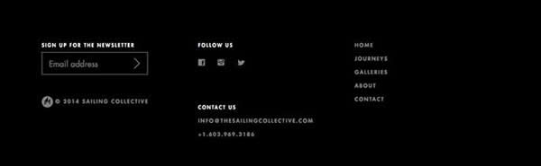 網站建設的頁腳設計技巧