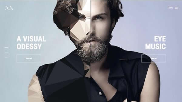 人像背景網站建設